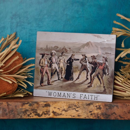 'Vrouw' (kleurenlitho) Fotoplaat (Zijkant)