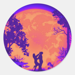 Vrouw Knie Defensie Krav Maga Martial Arts Sticker