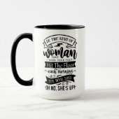 Vrouw Koffie-Mok Mok (Links)