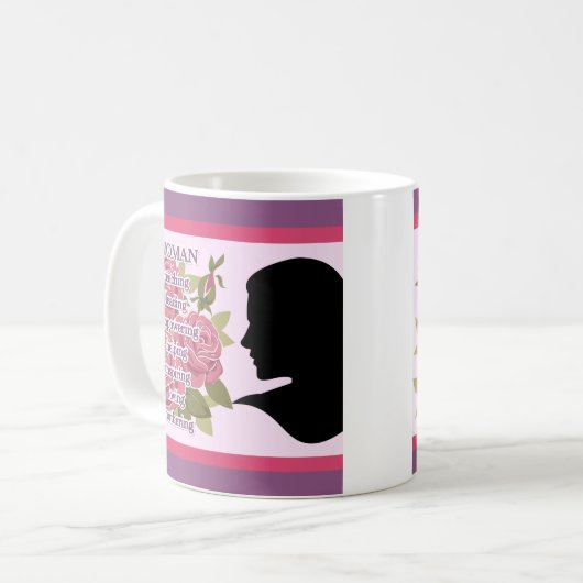 Vrouw Koffiemok (Voorkant links)