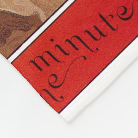 Vrouw Koken, Alphonse Mucha Fleece Deken (Hoek)