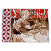 Vrouw Koken, Alphonse Mucha Groot Cadeauzakje (Voorkant)