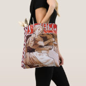 Vrouw Koken, Alphonse Mucha Tote Bag (Dichtbij)