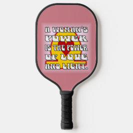 Vrouw Kracht Pickleball Paddle