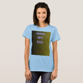 Vrouw kracht t-shirt (Voorkant volledig)