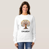 Vrouw Kwanzaa SweatShirt (Voorkant volledig)