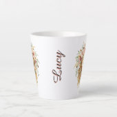 Vrouw Latte Mok (Voorkant)
