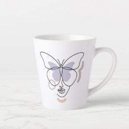 Vrouw Latte Mok