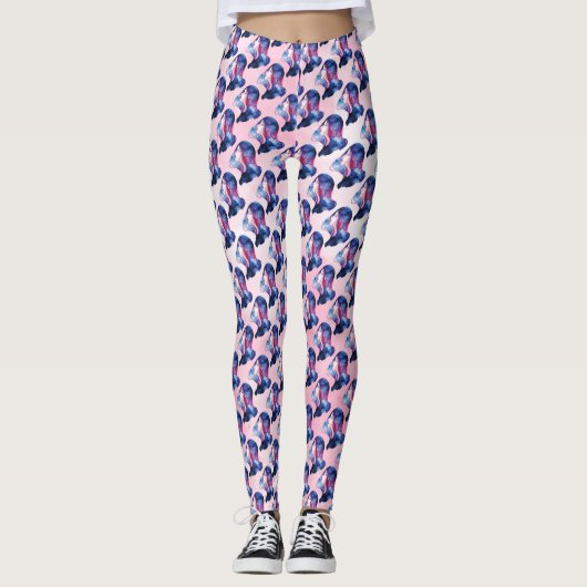 Vrouw Leggings (Voorkant)