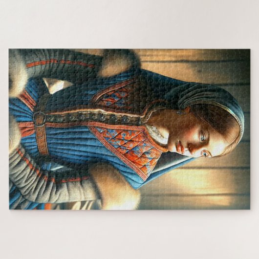 Vrouw Legpuzzel (Horizontaal)