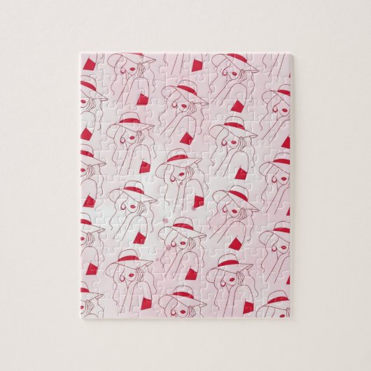 Vrouw Legpuzzel (Verticaal)