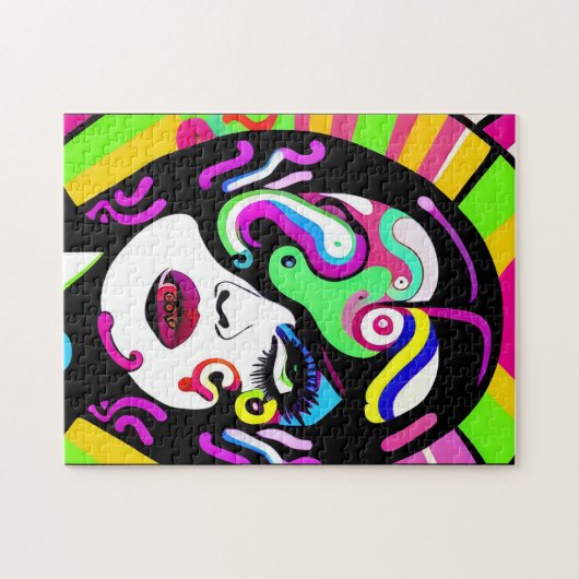 VROUW LEGPUZZEL (Horizontaal)