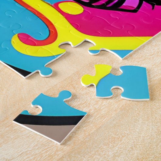 VROUW LEGPUZZEL (Zijkant)