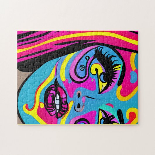 VROUW LEGPUZZEL (Horizontaal)