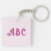 VROUW leuke tekst positieve empowering gepersonali Sleutelhanger (Achterkant)