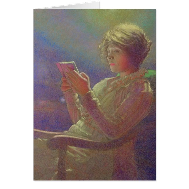 Vrouw Lezen, 1921 (Voorkant)