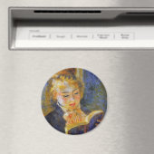 Vrouw lezen - Auguste Renoir Magneet (Insitu (Vaatwasser))