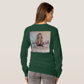 Vrouw lezen Tarot Kaarten T-shirt (Achterkant volledig)