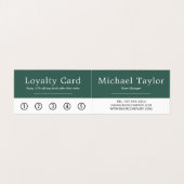 Vrouw lezer, gedetailleerde logo boekwinkel visitekaartje (Binnenkant ongevouwen)