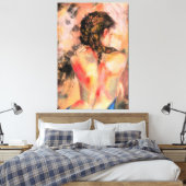 Vrouw Lichaam Canvas Verleidelijke Dame (Insitu (Slaapkamer))