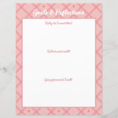 Vrouw Lichaam Metingen Tracker Gewichtsverlies Gra (Achterkant)