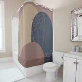 Vrouw Lichaamslichaam met smaakgevende contourbekl Douchegordijn (In situ)