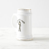 Vrouw: Lichtleger Bierpul (Voorkant links)