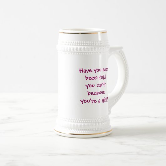 Vrouw: Lichtleger Bierpul (Voorkant rechts)