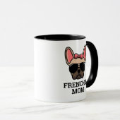 Vrouw Light Fawn French Bulldog Frenchie Dog mama Mok (Voorkant rechts)