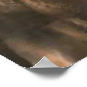 Vrouw Lioness Lion Lovers Gifts Poster (Hoek)