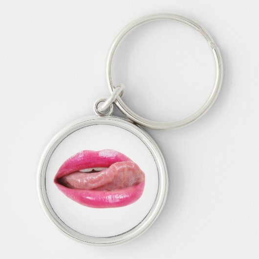 Vrouw lippen sleutelhanger (Voorkant)