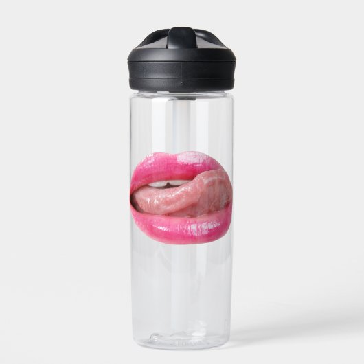 Vrouw lippen waterfles (Voorkant)