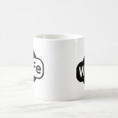 Vrouw Logo Koffiemok (Center)