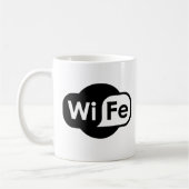 Vrouw Logo Koffiemok (Links)