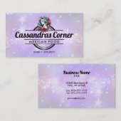  vrouw logo visitekaartjes (Voorkant / Achterkant)