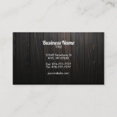  vrouw logo visitekaartjes (Achterkant)