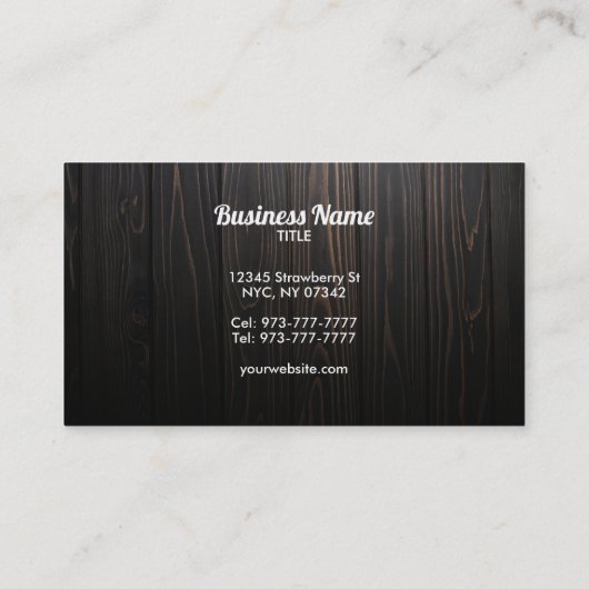  vrouw logo visitekaartjes (Achterkant)