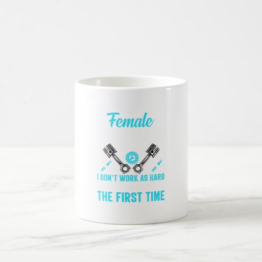 Vrouw Magische Mok (Center)