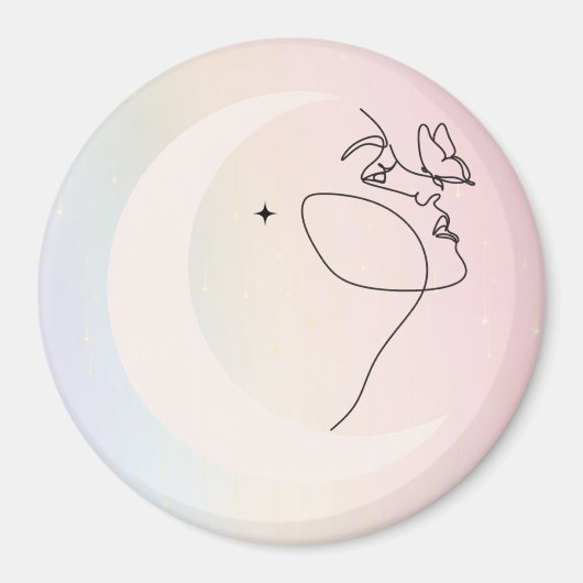 Vrouw Magneet (Voorkant)