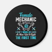 Vrouw Magneet (Voorkant)