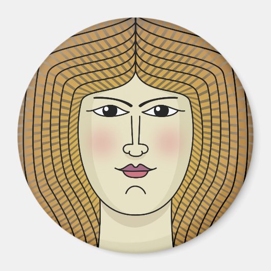 Vrouw Magneet (Voorkant)