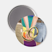 Vrouw Magneet (Voorkant / Achterkant)