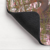 Vrouw Mallard Duck Natuur Muismat (Hoek)