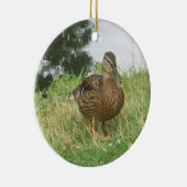 Vrouw Mallard Duck Ornament (Rechts)