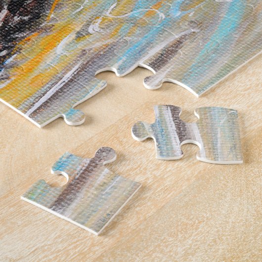 Vrouw Mallard Duck Painting Legpuzzel (Zijkant)