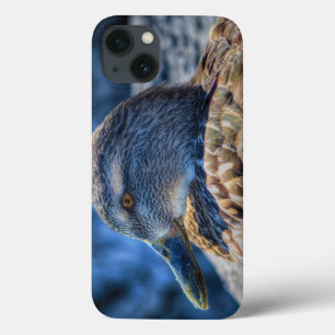 Vrouw Mallard Duck Wildlife Portret iPhone 13 Hoesje