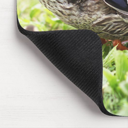 Vrouw Mallard omringd door drijfveren Muismat (Hoek)