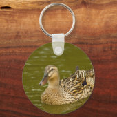 Vrouw Mallard Sleutelhanger (Voorkant)