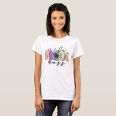 Vrouw Mam Boss - Moederdag T-shirt (Voorkant volledig)