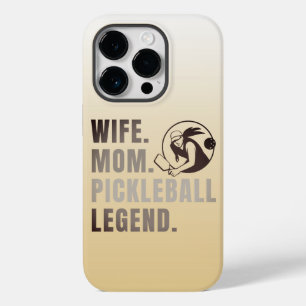 Vrouw Mam Pickleball Legend - Funny Women's Case-Mate iPhone 14 Pro Hoesje
